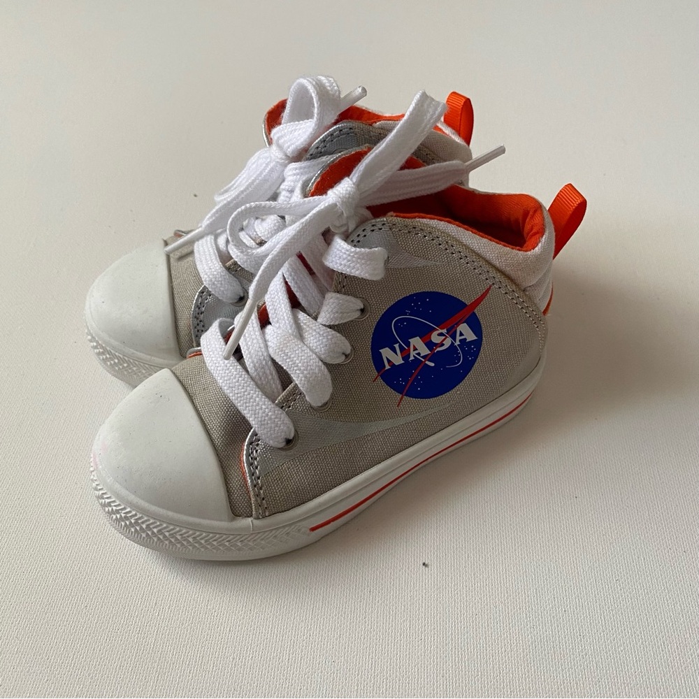 Toddler NASA High-Top Sneakers